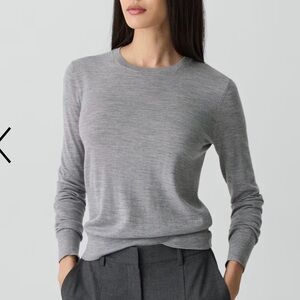 Theory Crewneck Sweater in Regal Wool sz S